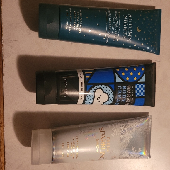 Bath and body works body creams